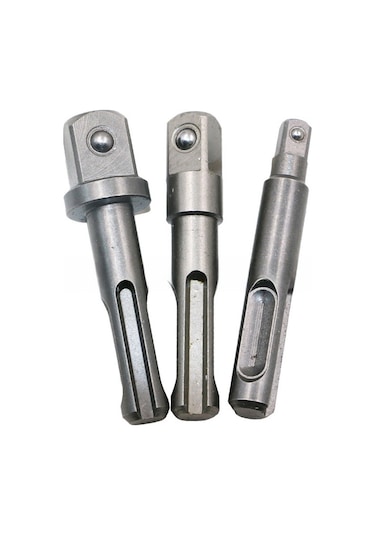 Mufunye Sds Uçlu 65mm Çevirici Bağlantı Aleti - Elektrikli Matkap Ve Darbeli Delici İçin 1/4" Uç Takımı, Dayanıklı Malzeme İle Hızlı Ve Doğru İşleme