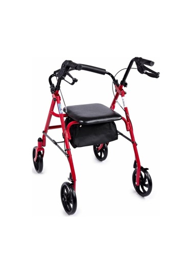 Medikaltec Comfort Plus Rolatör 4 Tekerlekli 130 Kg Kapasiteli Yürüteç