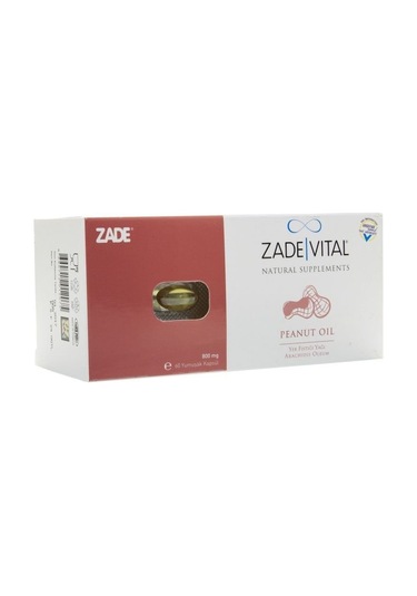 Zade Vital Yer Fıstığı Yağı Yumuşak 60 Kapsül Blister Ambalaj