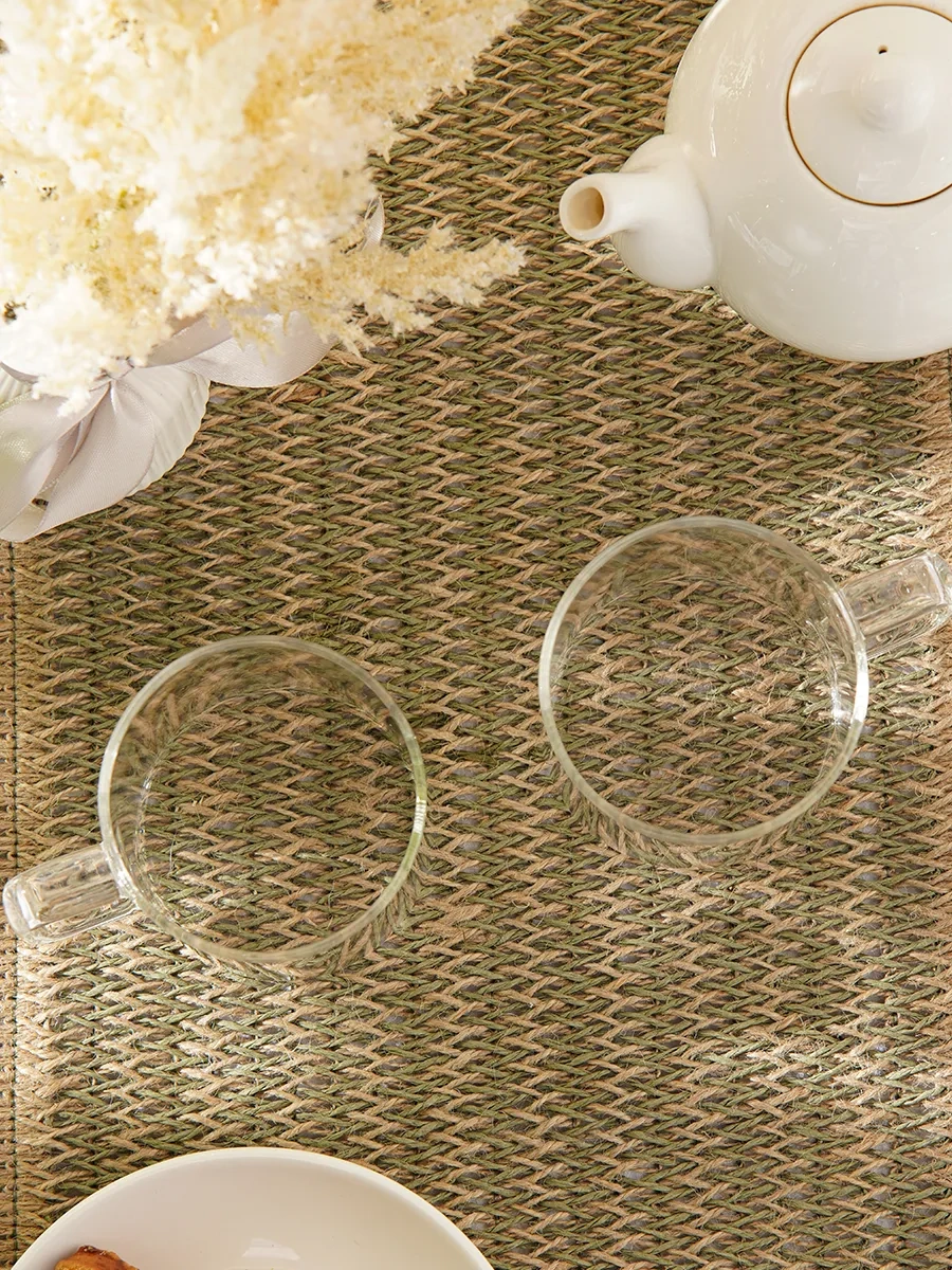 Magistro Gloria 320 Ml 2'li Cam Çay Ve Kahve Kupaları 250263101 Beyaz