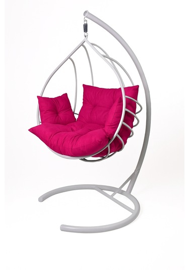 Damla Salıncak - Armut Salıncak Beyaz Pembe Fuşya