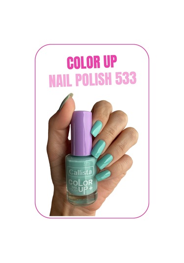 Callista Color Up Nail Polish Oje 533 Planet Callista - Yeşil
