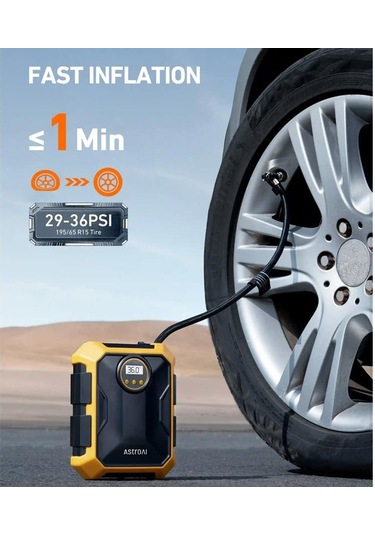 Astroai Otomatik Lastik Sisirme Pompasi Isikli 100psı Czk-3674