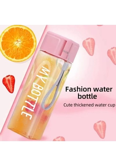 Maoyaya Şeffaf Kare İçme Bardağı Mate 1 Adet Plastik Taşınabilir Su