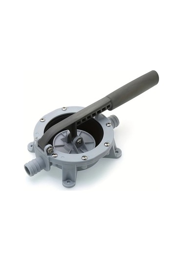 Motion003 720gph Manuel Bilge Su Pompası Deniz Teknesi İçin Kendi Kendine Emişli Diyafram El Aleti Kauçuk Malzeme Gri Tek Paket Su Transferi