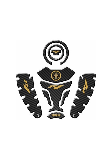Yamaha R1 Uyumlu Tank Pad Set 001 Çok Renkli