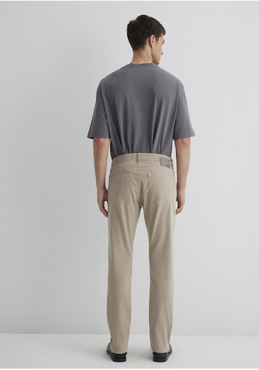 Mavi 0042286571 Jake Comfort Gabardin Erkek Pantolon Kahverengi