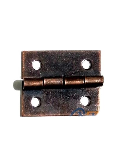 Tavla Menteşesi 3cm, No:1/4 - Oksit, 1 Adet Çok Renkli
