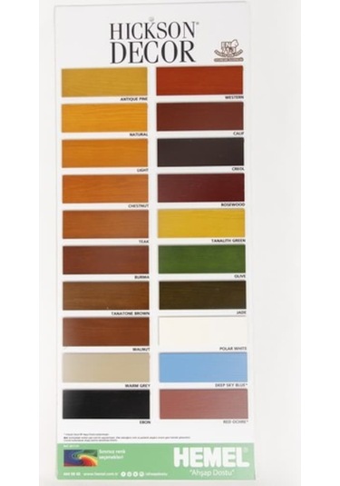 Hickson Decor Aqua Wood Stain Burma 2.5L