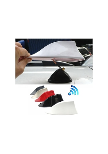 Nissan Qashqai Beyaz Shark Balık Sırtı Araç Üstü Radio Anteni