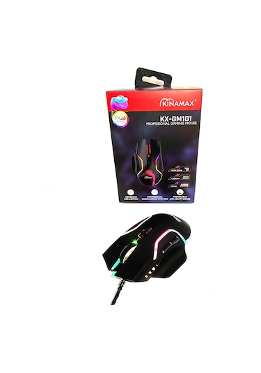 Kinamax KX-GM101 Kablolu Optik Mouse