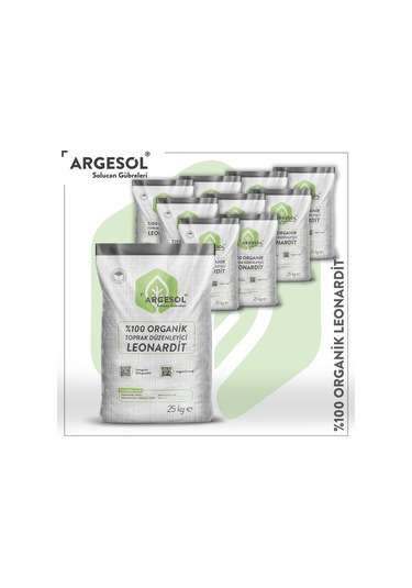 %100 Doğal Toprak Düzenleyici Leonardit 250 KG Argesol Tarım