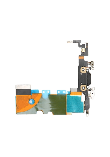 İphone Uyumlu 8 Şarj Portu Flex Kablosu Siyah Kaiyi