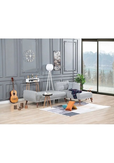 Beringen Köşe Koltuk - Gri