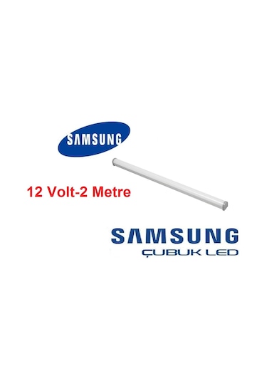 12V XQL Samsung Led'li Alüminyum Profil Çubuk Led Bar (2 Metre)