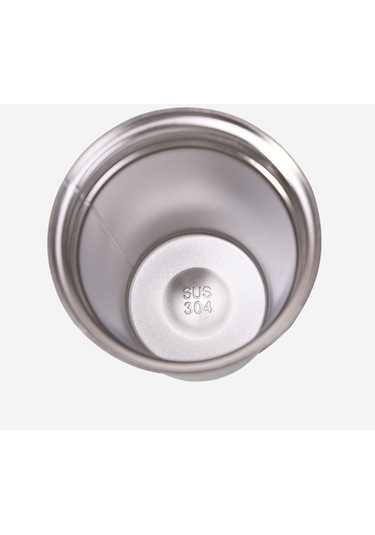 Çift Paslanmaz Çelik 304 Kahve Kupa Araç Termos Kupa Seyahat Termo Kupası 510ml Siyah