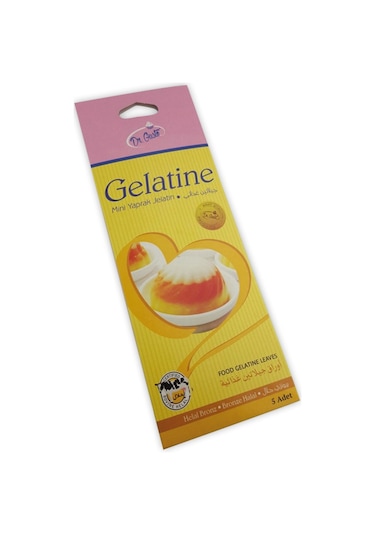 Dr. Gusto Mini Yaprak Jelatin 5 Adet