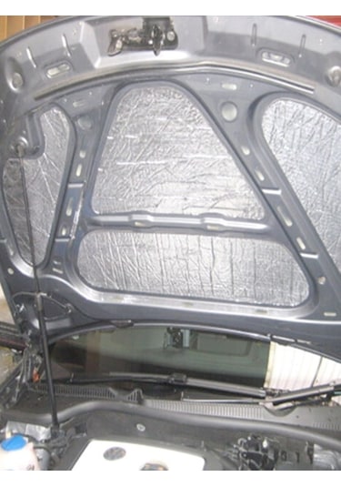 Oto Ses Isı Yalıtım Folyolu Kauçuk İzolasyon 120 x 100 CM 6 MM