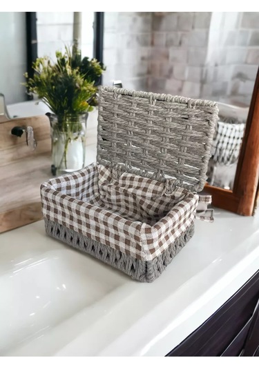 Logovo Bobrov Dokuma Saklama Sepeti 176791110 Gri