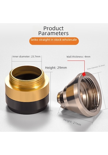 Hombey P80 Plazma Kesici Aksesuarı: Dayanıklı Seramik Koruma Kapağı - Kesici Lanse İçin Uyumlu, Kolay Kurulum, Optimal Performans Sağlar