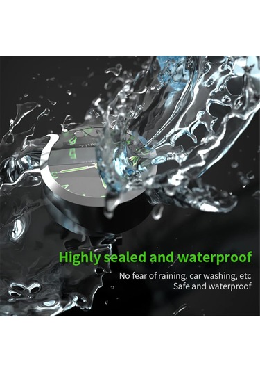 Motosiklet Gidonu Saat Dayanıklı Paslanmaz Çelik Tamir Gece