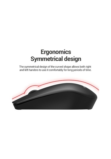 Novahub Lenovo M211 Kablosuz Fare - 1200dpi, Siyah, Ergonomik Tasarım, Kolay Kullanım, Windows Uyumlu M211
