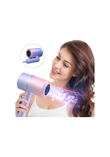 Ev Için Taşıma Çantası Sıcak Hava Anyon Saç Bakımı Ile Katlanır Saç Makinesi 800w Gradient