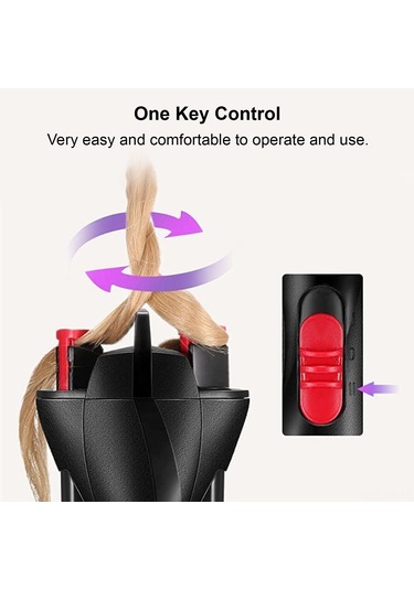 Reedark Usb Şarjlı Otomatik Saç Örgü Makinesi - 2 Hız Ayarlı, Taşınabilir Saç Şekillendirici Aleti