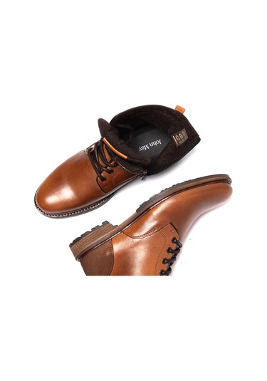 Bot Erkek 1179 010 Wk-john May Orkut Suede Cognac Kahve