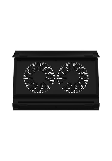 Pusat Alüminyum Çift Fanlı 1000 RPM Laptop Soğutucu