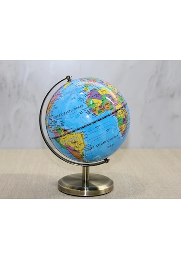 Dekoratif Masa Üstü Dünya Küre Alk3583
