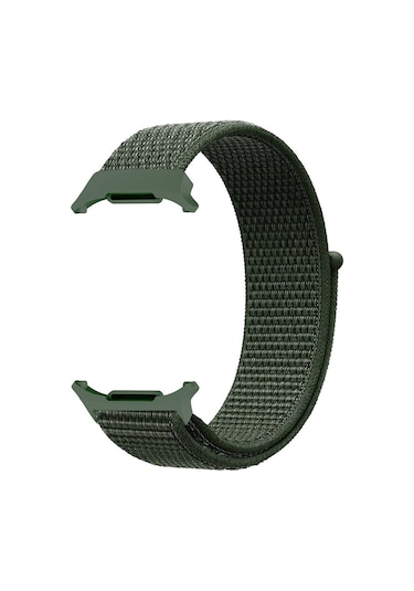 Ekılıf - Samsung Watch Ultra 47mm Uyumlu - Kordon Hasır Kordon Krd-03 - Lacivert