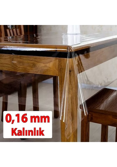 Şeffaf Pvc İnce Masa Örtüsü (0.16) - (0.45) Mm