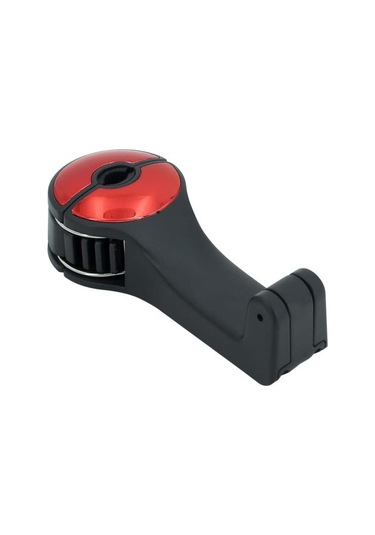 Mufunye 2 Si 1 Arada Araç Koltuk Başlığı Kancası: Pratik Gizli Kilitli Toka Tasarımı, Arka Koltuk Telefon Tutucu İçin Otomatik Sabitleme Klipsi