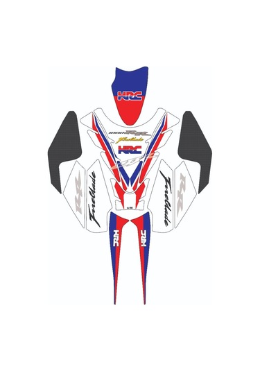 Grippatch Honda Cbr1000rr 2014-2016 Uyumlu 11 Parça Tank Pad Seti Gc98