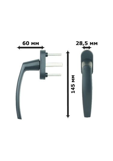 Dorf Pencere Kolu, Balkon Kapısı Kolu, 3 Parça Set 275548038