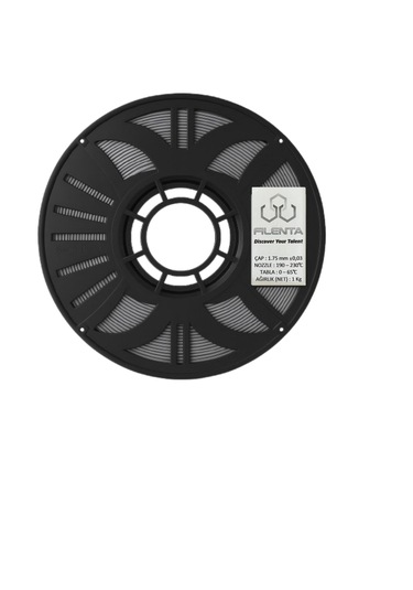 Filenta Hyper Abs Gümüş Filament 1.75mm - 1kg 1