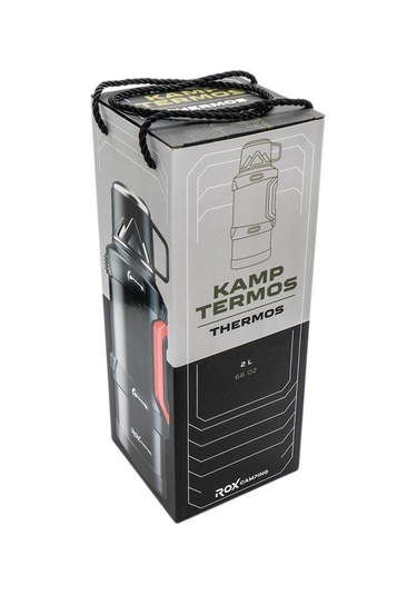 Rox Camping 2000 Kamp Termos 2.0 Lt Siyah