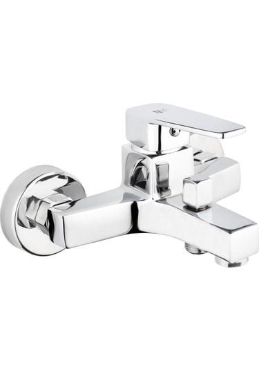 Tema Kare L Lavabo Bataryalı Batarya Seti 61011 + 61012L + 61013L Krom