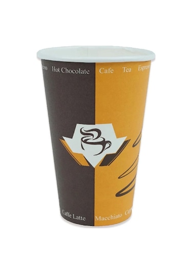 12 Oz Karton Bardak 2.000 Adet Çok Renkli