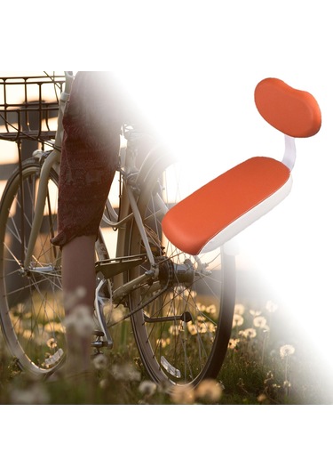 Suntek Bisiklet Arka Koltuk Minderi Sırtlıklı Kahverengi Kahverengi