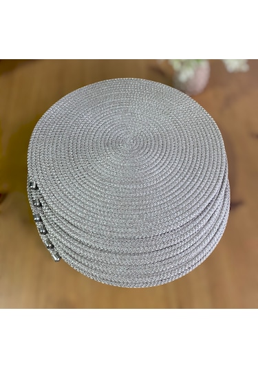 Kordon İpten 6lı Supla Takımı Krem