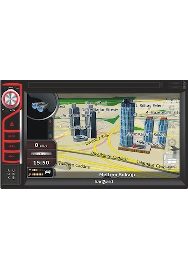 Harward HR-ND624 6.2 Double BT/DVD/SD/USB/FM/GPS Oto Teyp Kamera