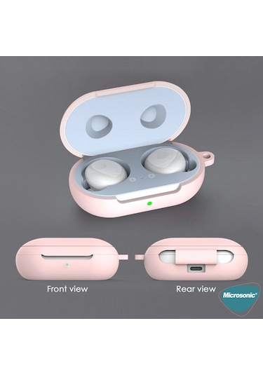 Microsonic Samsung Galaxy Buds Plus Mat Silikon Kılıf Siyah