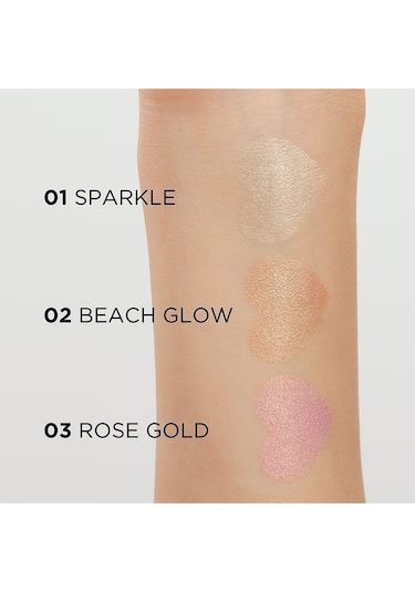 Feel The Glow Diamond Highlighter No 02 Beach Glow