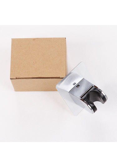 Xindoker Silver Chrome Abs Duş Başlığı Tutucusu - 90 Açı Ayarlanabilir, Delme Yok, Otomatik Yapışkan, Banyo Kullanıma Uygun Diğer