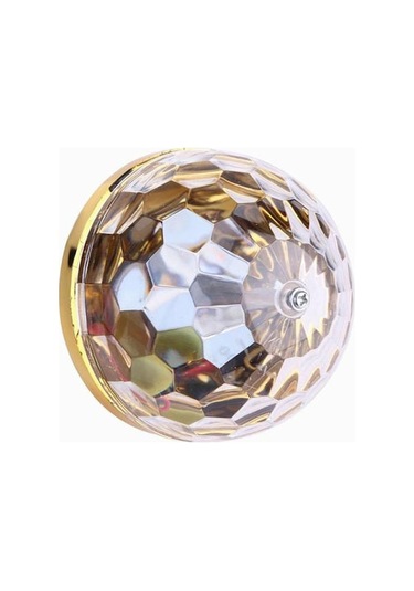 Konesam Rgb Döner Kristal Mavi Işık, 6w E27 Led Sahne Ampülü, Parti/disko/noel İçin Renkli Işık Gösterisi