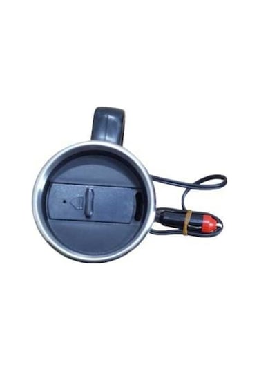 Gross 24 Volt Araç Termosu Ketil Su Isıtıcı Termos 500 Ml Krom