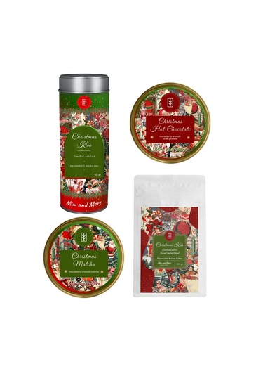 Christmas Kiss 2025 Set Hot Chocolate, Coffee, Matcha & Tea Set