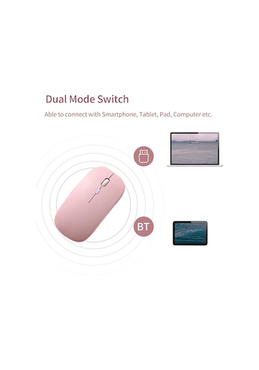 Springsun "ultra İnce Kablosuz Klavye - İphone Uyumlu, İpad Ve Bilgisayarlar İçin Uzun Pil Ömrü İle 44 Saat Kullanım"